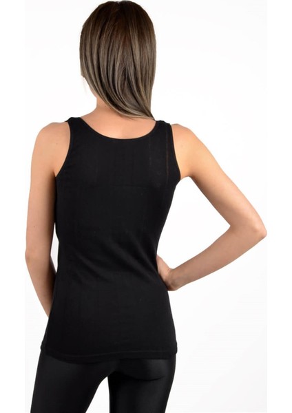 Jakarlı Geniş Askı Desenli Kadın Atlet fiyatları