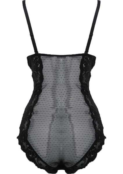Korse Kadın Agraflı Dantelli Push Up Body