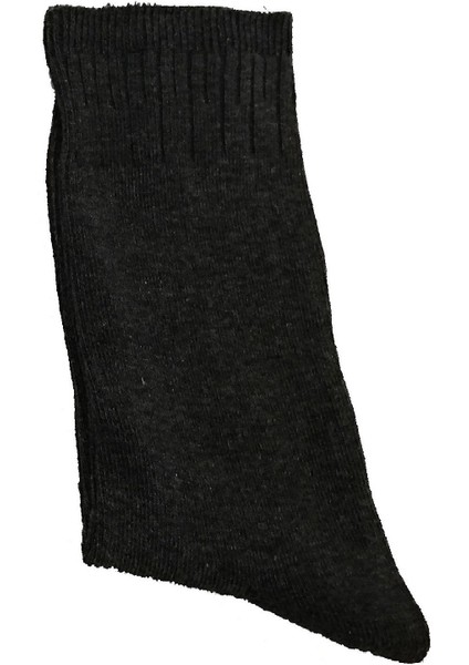 4'lü Kadın Antrasit Düz Çorap 9256928-B4 fiyatları