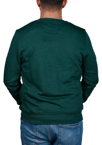 Bad Convex Erkek Yeşil Sweatshirt