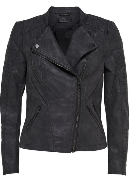 Ava Faux Leather Bıker Otw Noos