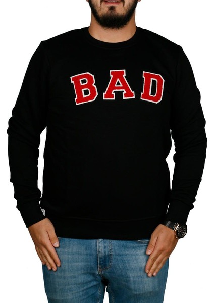 Bad Convex Erkek Yeşil Sweatshirt