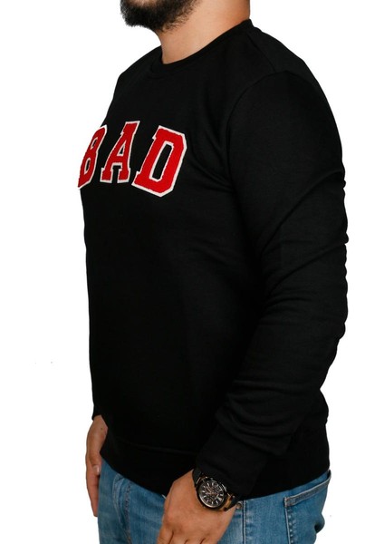 Bad Convex Erkek Yeşil Sweatshirt