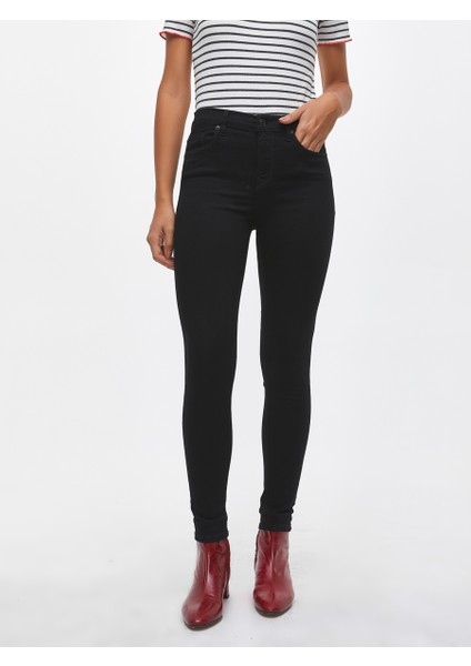 Tanya X Black Wash Kadın jeans