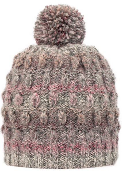 Pinkbear Özel Tasarım %100 Handmade El Örgüsü Yerli Üretim Outdoor Yün Kadın Bere Şapka