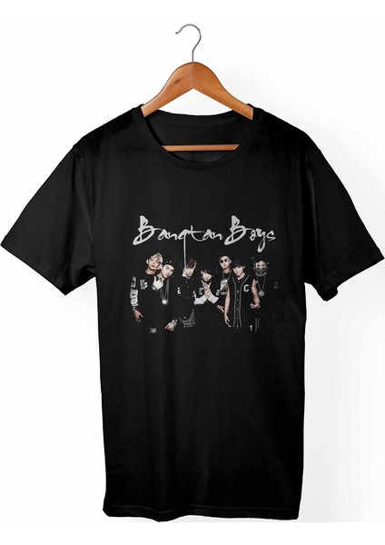 Bts Çocuk Siyah T-shirt