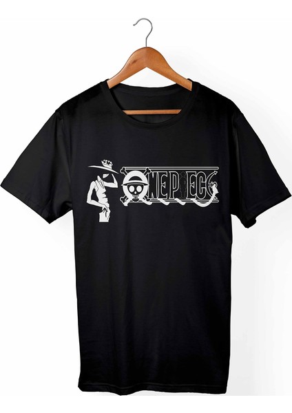 One Piece Çocuk Siyah T-shirt