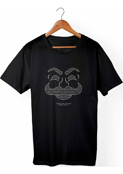 Mr.robot Çocuk Siyah T-shirt