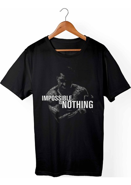 Muhammed Ali Çocuk Siyah T-shirt