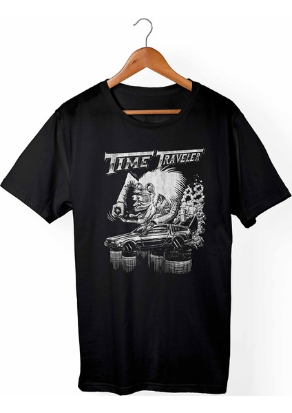 Back To Future -Geleceğe Dönüş Çocuk Siyah T-shirt