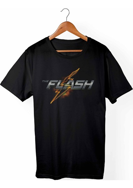 The Flash Çocuk Siyah T-shirt