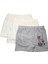 3069 3'lü Paket Likralı Kız Çocuk Boxer 1