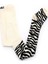 Çocuk Siyah Zebra Desen Külotlu Çorap 3421 1