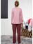 Kadın Yuvarlak Yaka Pijama Takımı Pjs21136 3