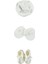 Ponpon Baby 4 Düğme Yelekli, 6 Parça Erkek Bebek Kıyafet Seti Altın 0-6 Ay