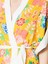 Kadın Floral Desenli Belden Bağlamalı Kimono 4