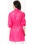 Kadın Bel Lastikli Pembe Yağmurluk-Y9918001-003 3