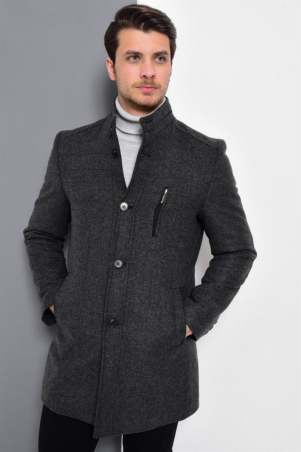 Dewberry PLT8386 Erkek Palto