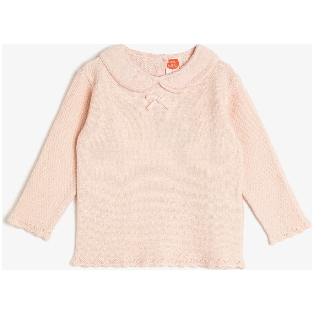 Koton Kız Bebek Bisiklet Yaka Kazak Fiyatı Taksit