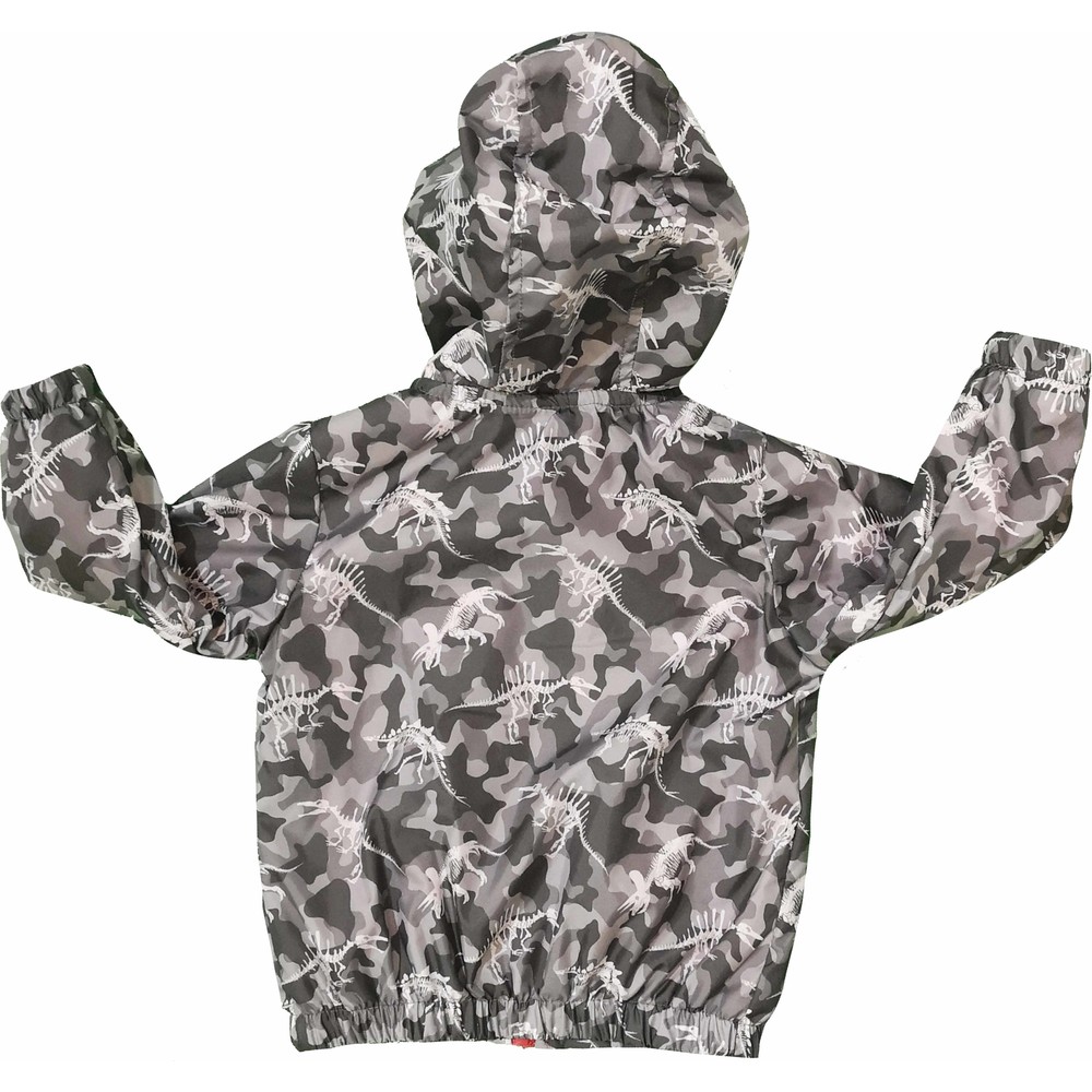 Bebesi Kamuflaj Dinazor Baskılı Erkek Bebek Yağmurluk Fiyatı