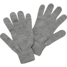 Miss F Gri Basic Eldiven-W Gri Kadın Eldiven