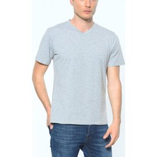 Dewberry T8537 Gri Erkek T-Shirt