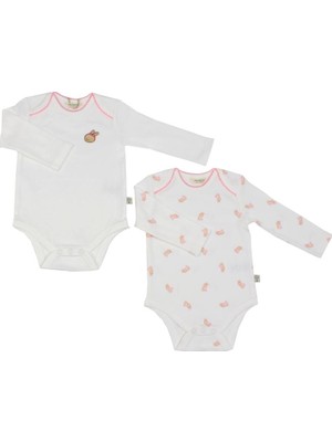 Organickid Bunny Girl 2'li Body Set
