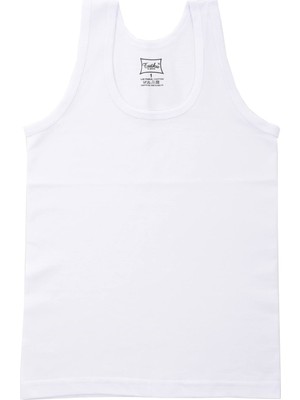 Tutku 6 Adet Erkek Çocuk Askılı Atlet % 100 Pamuk