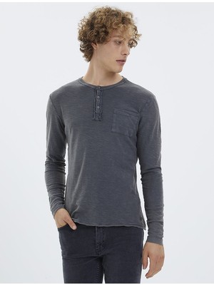Loft 2020762 Erkek T-Shirt Long Sleeve