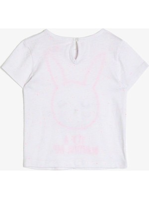 Koton Kız Bebek Baskili T-Shirt
