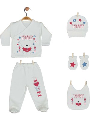 Pia Baby Gl 1945-08 İsme Özel Yastık Zıbın Set