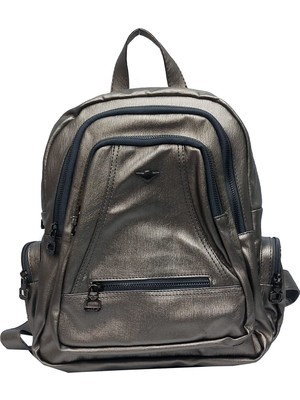 MEGA 513 Yıkama Deri Sırt  Kadın Çanta