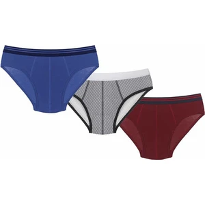 Biyeli Erkek Slip 3'Lü Ekonomik Paket 730