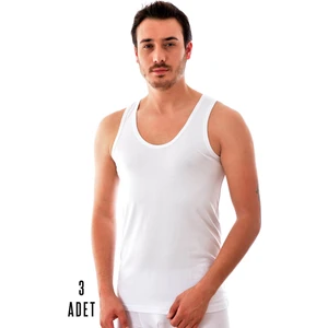 Tutku Elit 3 Adet Elit 1201 Erkek Modal Elasthan Atlet Beyaz