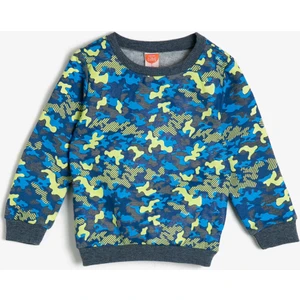 Erkek Bebek Desenli Sweatshirt