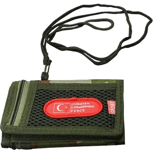 Asker Boyundan Askılı Cüzdan