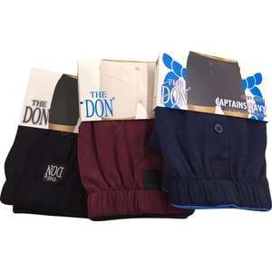 The Don 3'Lü Likralı Jersey Penye Boxer