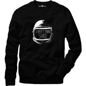 Nasa Uzay Astronot  Dünya Ay Sweatshirt