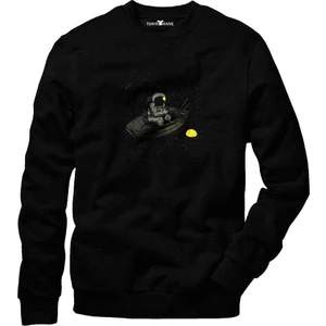 Nasa Uzay Astronot  Dünya Ay Sweatshirt