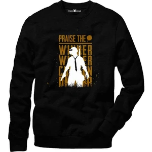 Pubg Playerunknown's Battlegrounds Erkek Uzun Kollu Bisiklet Yaka  Sweatshirt