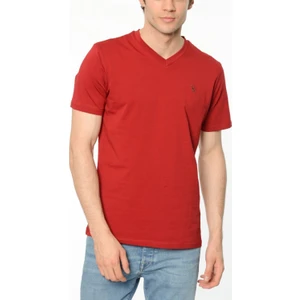 T8537 Erkek T-Shırt Bordo