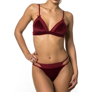 Bliss Velvet Bralet Takım