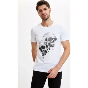 Slim Fit Bisiklet Yaka Tişört M8106AZ20SP