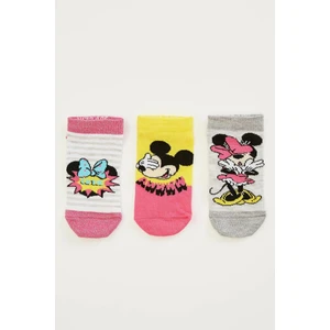 Kız Çocuk Disney Lisanslı 3'lü Çorap
