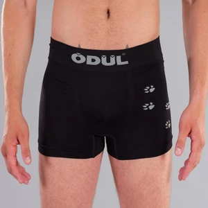 2074-3 Erkek Boxer Siyah 3 Lü