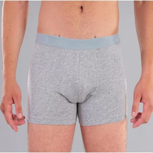 6238-3 Erkek Uzun Şort Boxer Gri 3 Lü