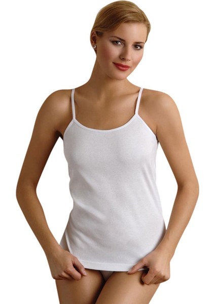 İnce Askılı Pamuklu Klasik Atlet 2101-1