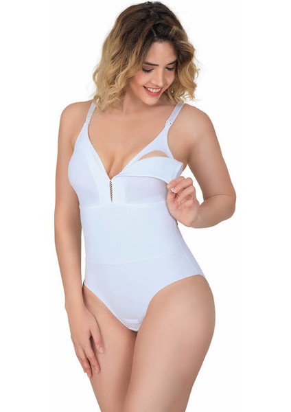 Sırt Destekli Üstten Açılabilen Emzirme Body 2944