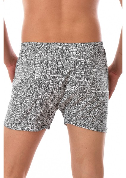 3 Adet Seher Erkek Pamuklu Desenli Asorti Boxer