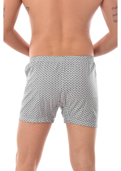 6 Adet Seher Erkek Pamuklu Desenli Asorti Boxer